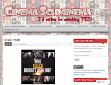 Tablet Screenshot of cinemaschminema.com